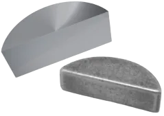 Woodruff key half-moon shape seated in shaft keyway - Impex Industrial Corporation